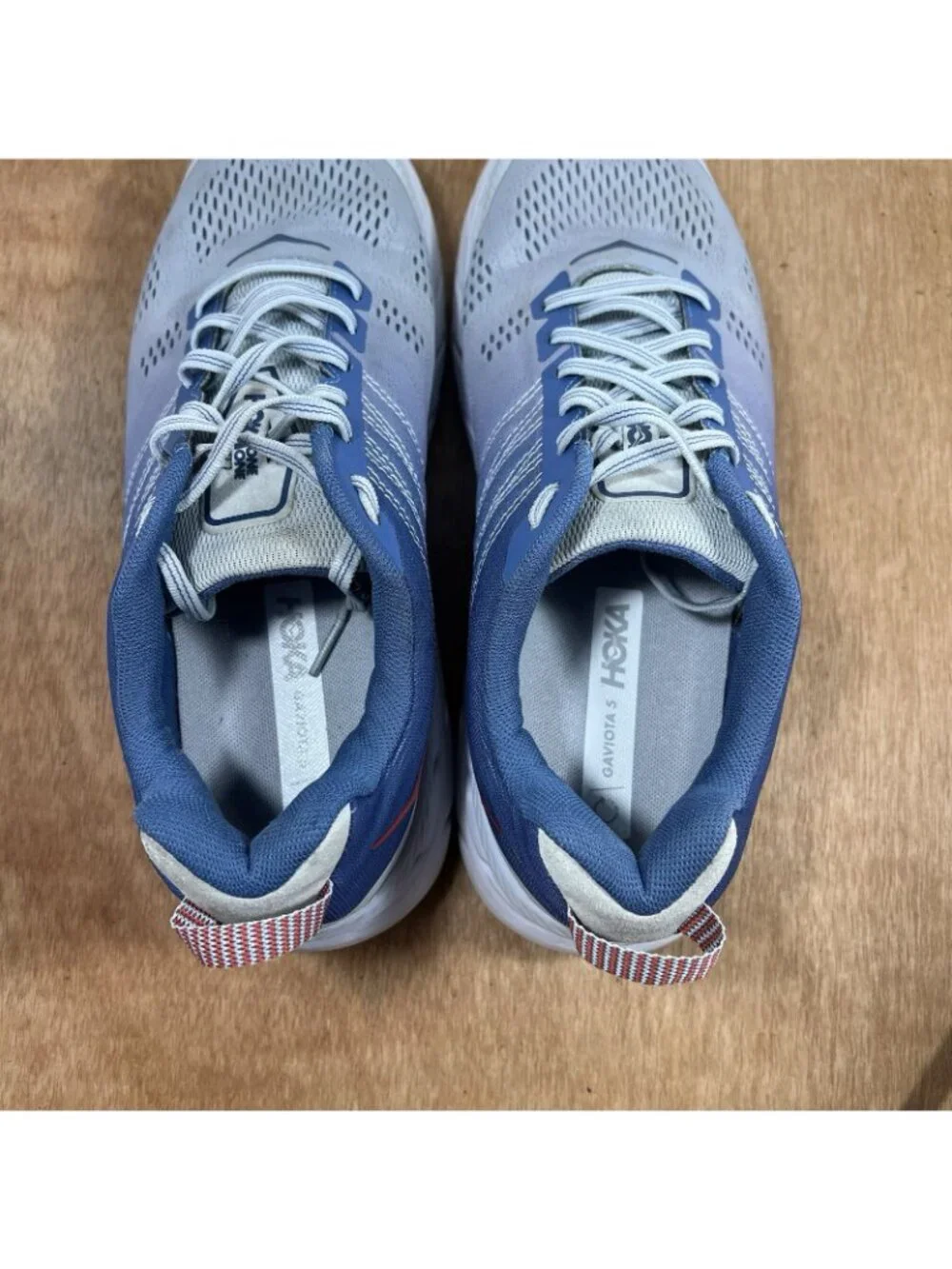Hoka One One Clifton 6 Women Size 10.5 Blue Running Shoes
